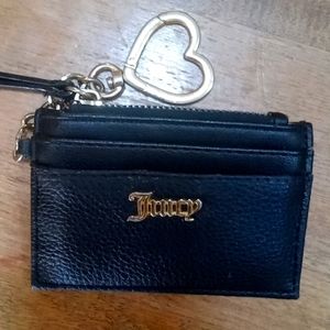 JUICY LEATHER WALLET CREDIT CARD HOLDER